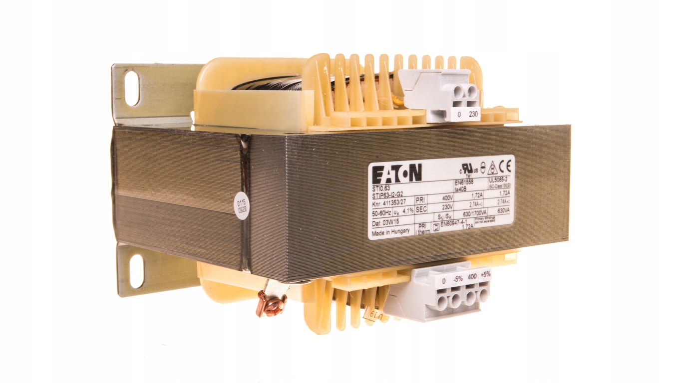 1-fázový transformátor 630VA 400 / 230V STI 0,63 (400 /