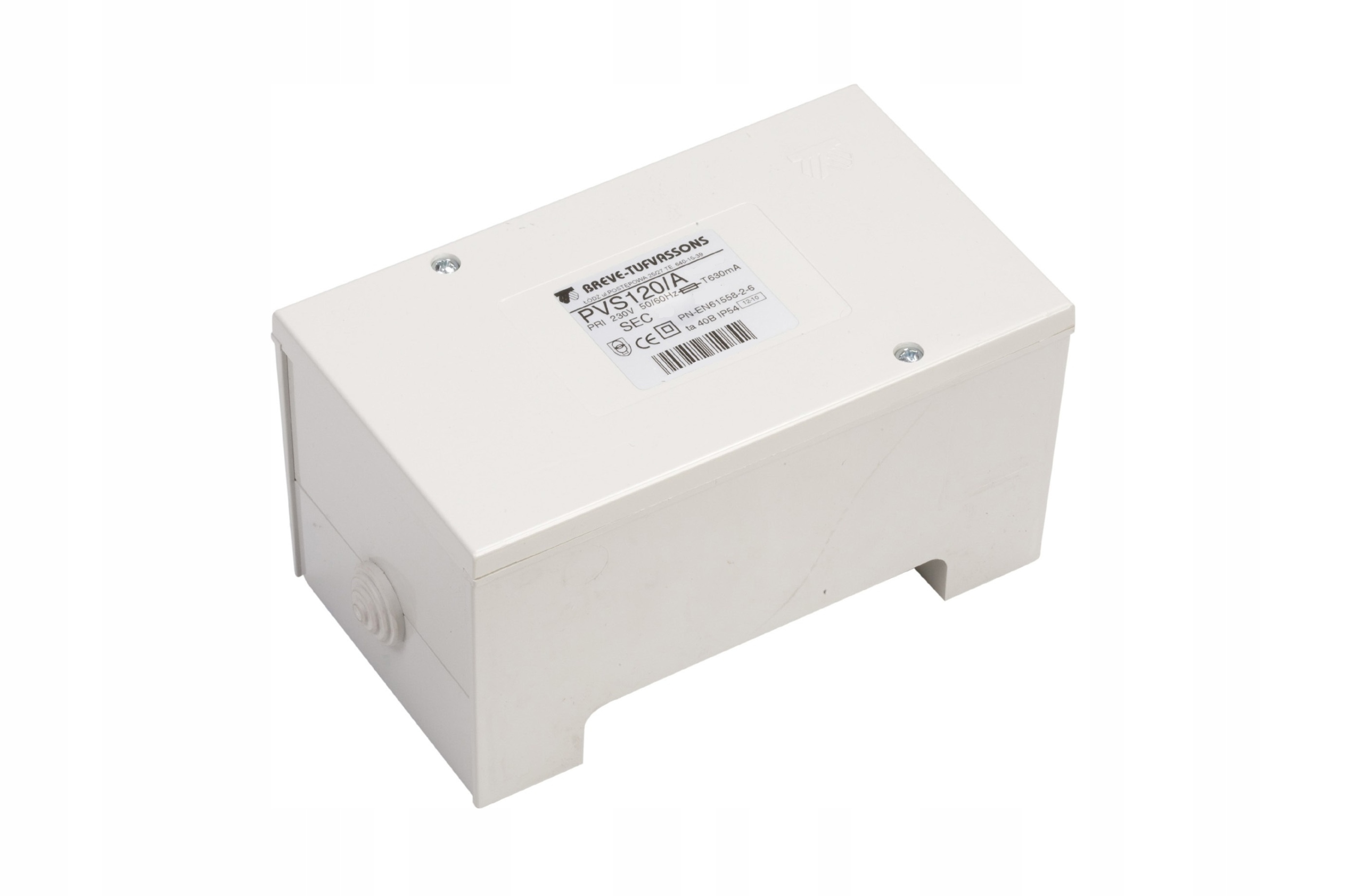 1-fázový transformátor PVS 120VA 230 / 12V / v kryte