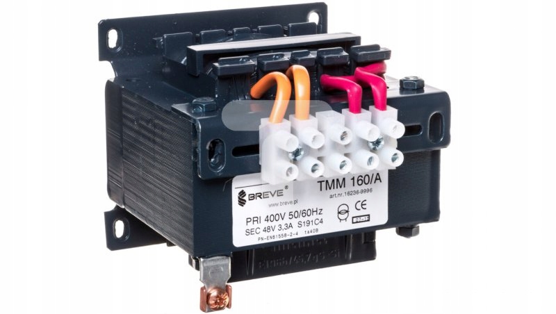1-fázový transformátor TMM 160VA 400 / 48V 16236-999
