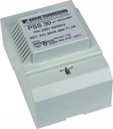Transformátor PSS 100 230 / 24V, ochranný zapuzdrený č