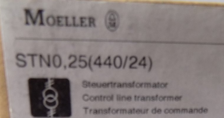 Transformátor STN0,25 (440/24), EATON - ŠANCA !!!