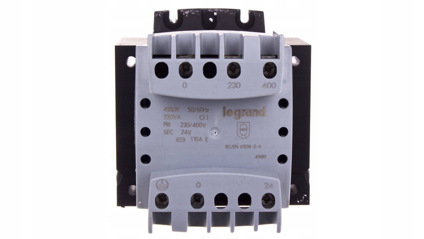 Bezpečnostný transformátor 220VA 230-400 / 24V 042