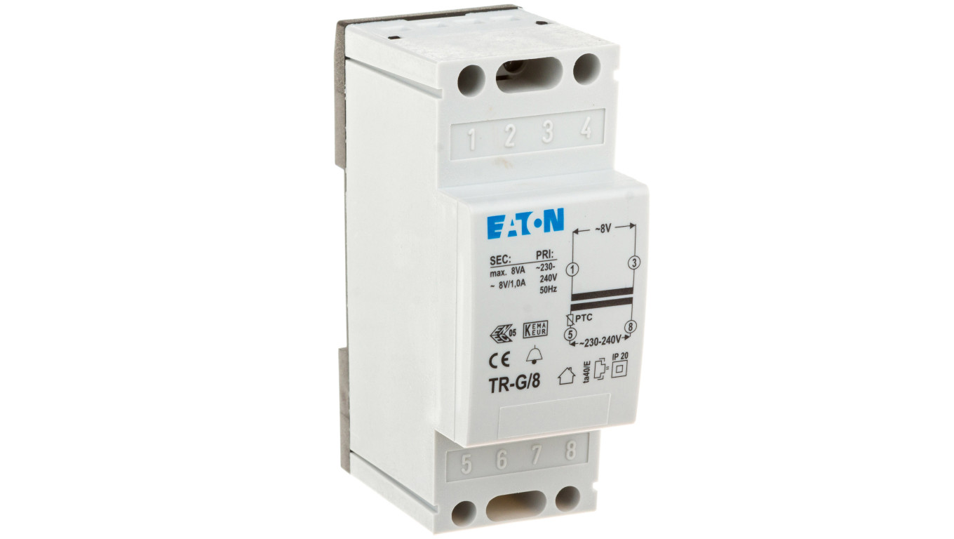 Zvonkový transformátor 230V / 8V AC 1A TR-G / 8 27248