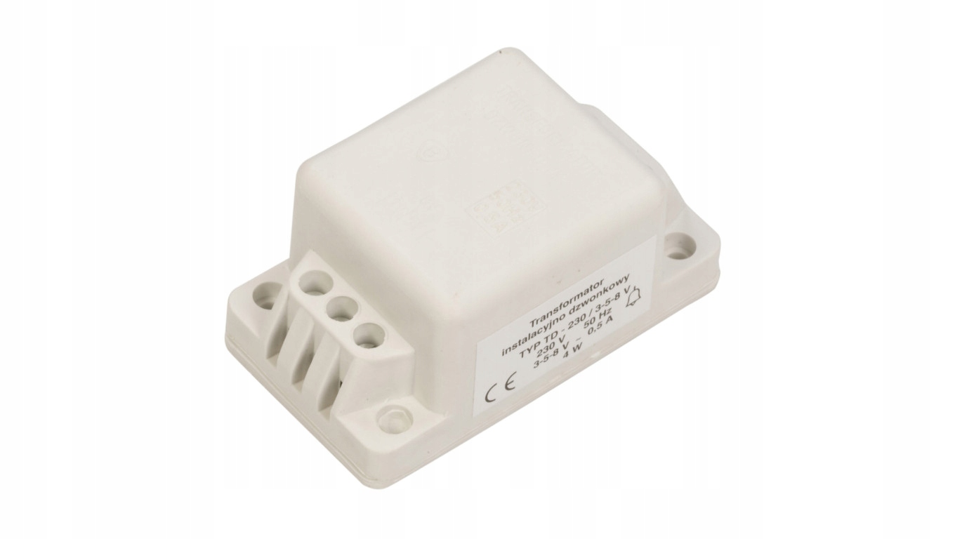 Zvonkový transformátor TD-230V- / 3-5-8V / 0,5A TD-23