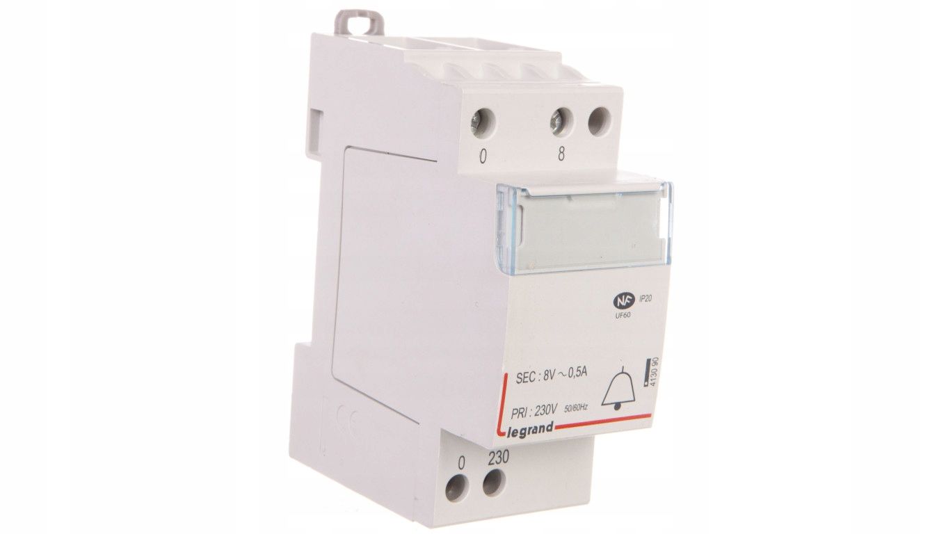 Modulárny zvonkový transformátor TR304 230 / 8V 4VA