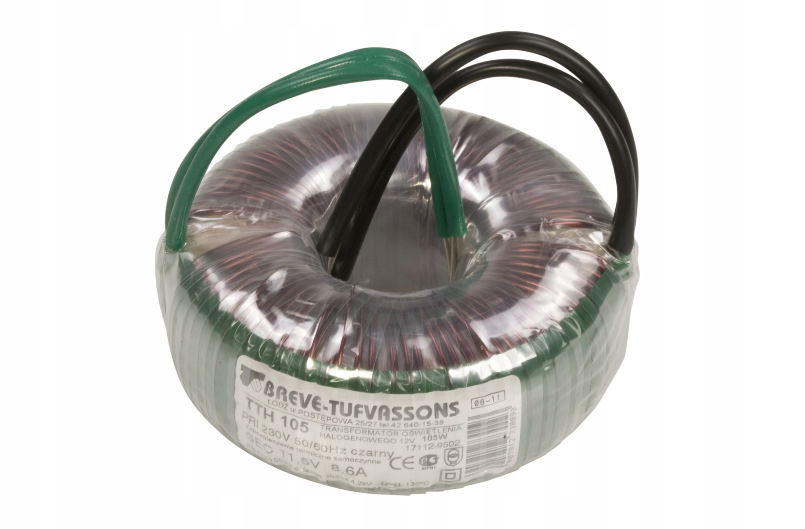 Toroidný transformátor TTH 105 230 / 11,5V 17112-9