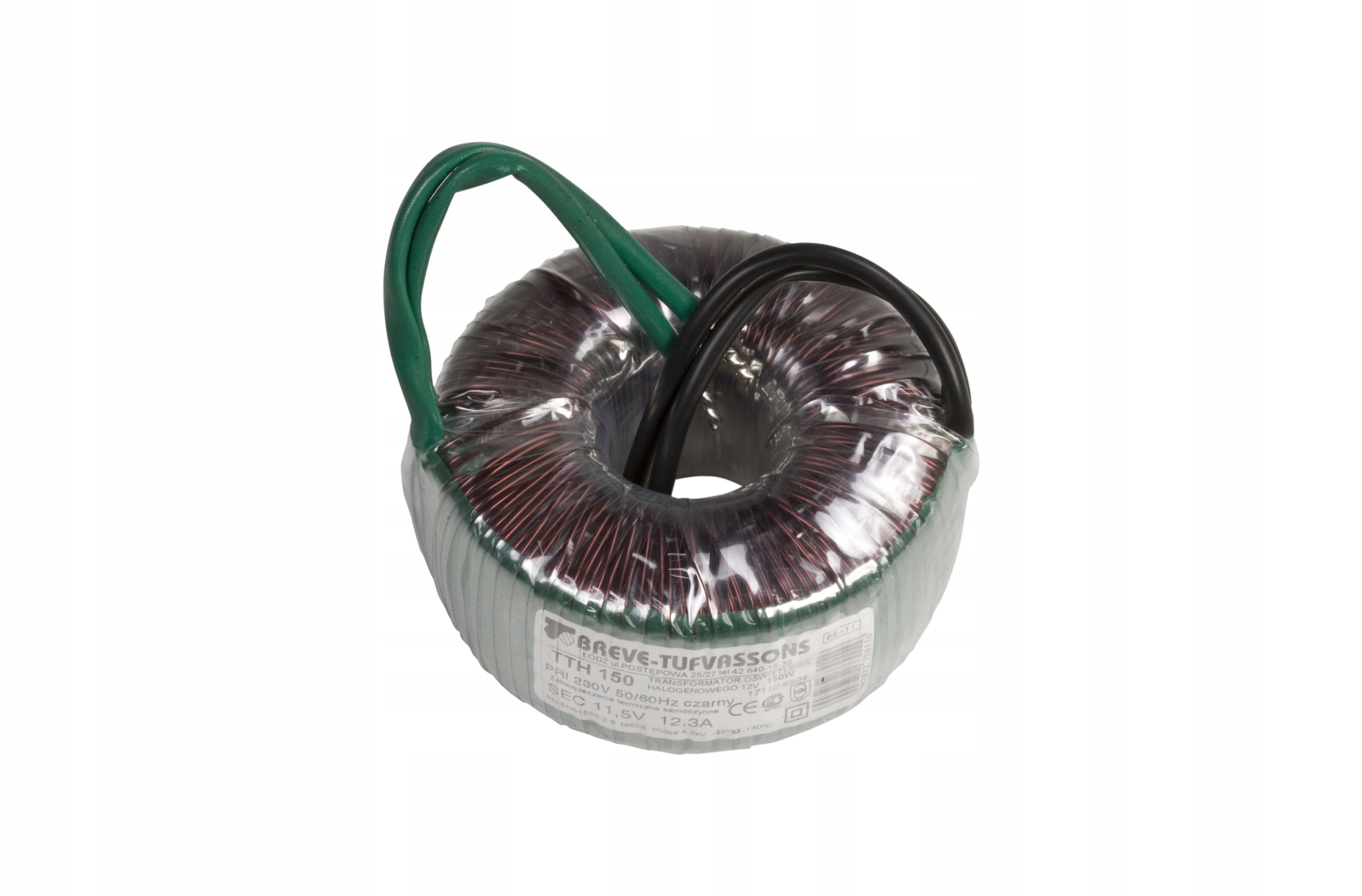 Toroidný transformátor TTH 150 230 / 11,5V 17112-9