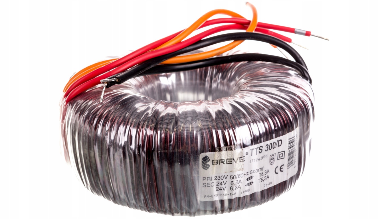 Toroidný transformátor TTS 300 / D 230 / 24-24V 300V