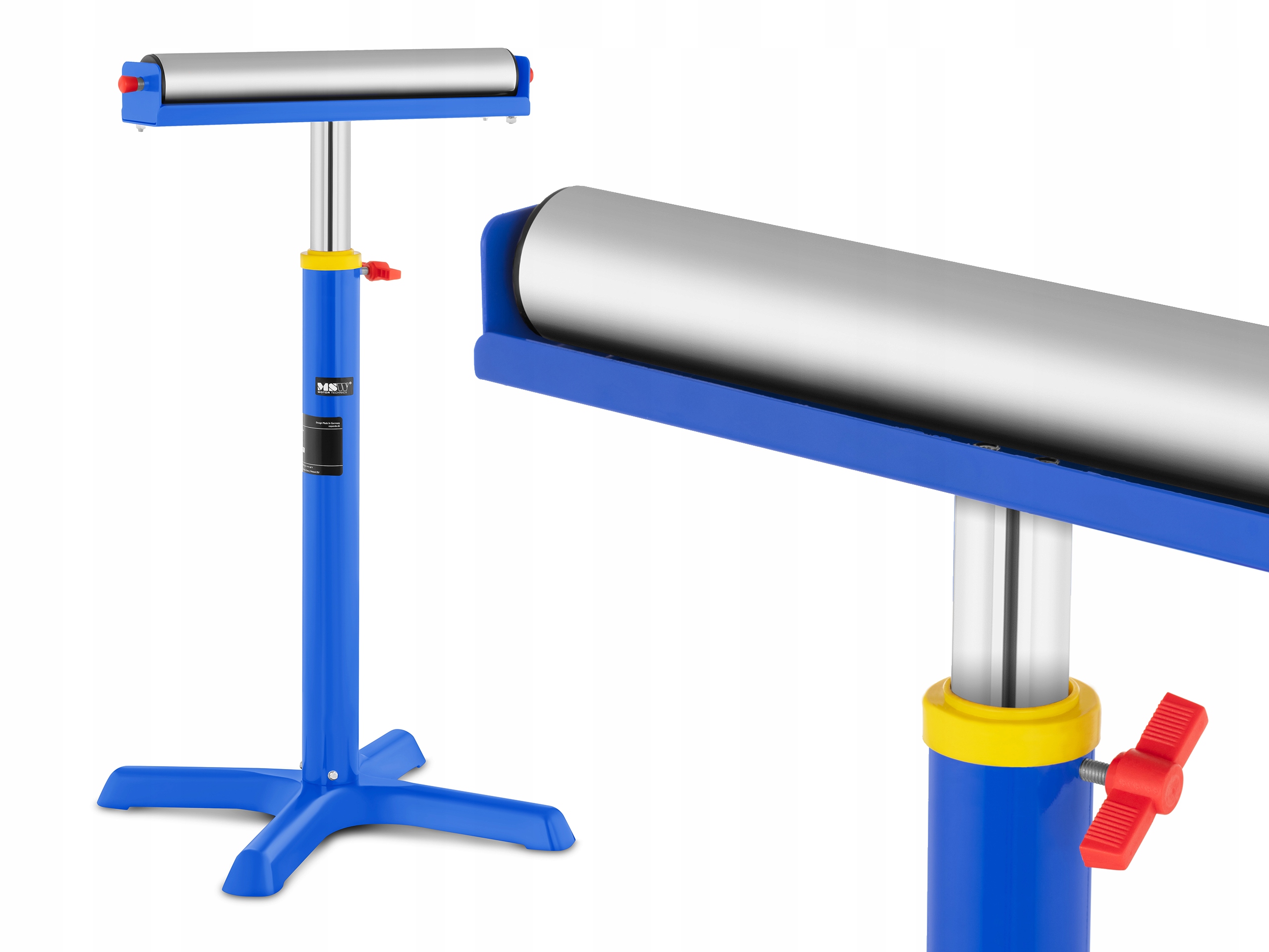 Valčekový dopravník, dopravník 68-114cm MSW-RT-80