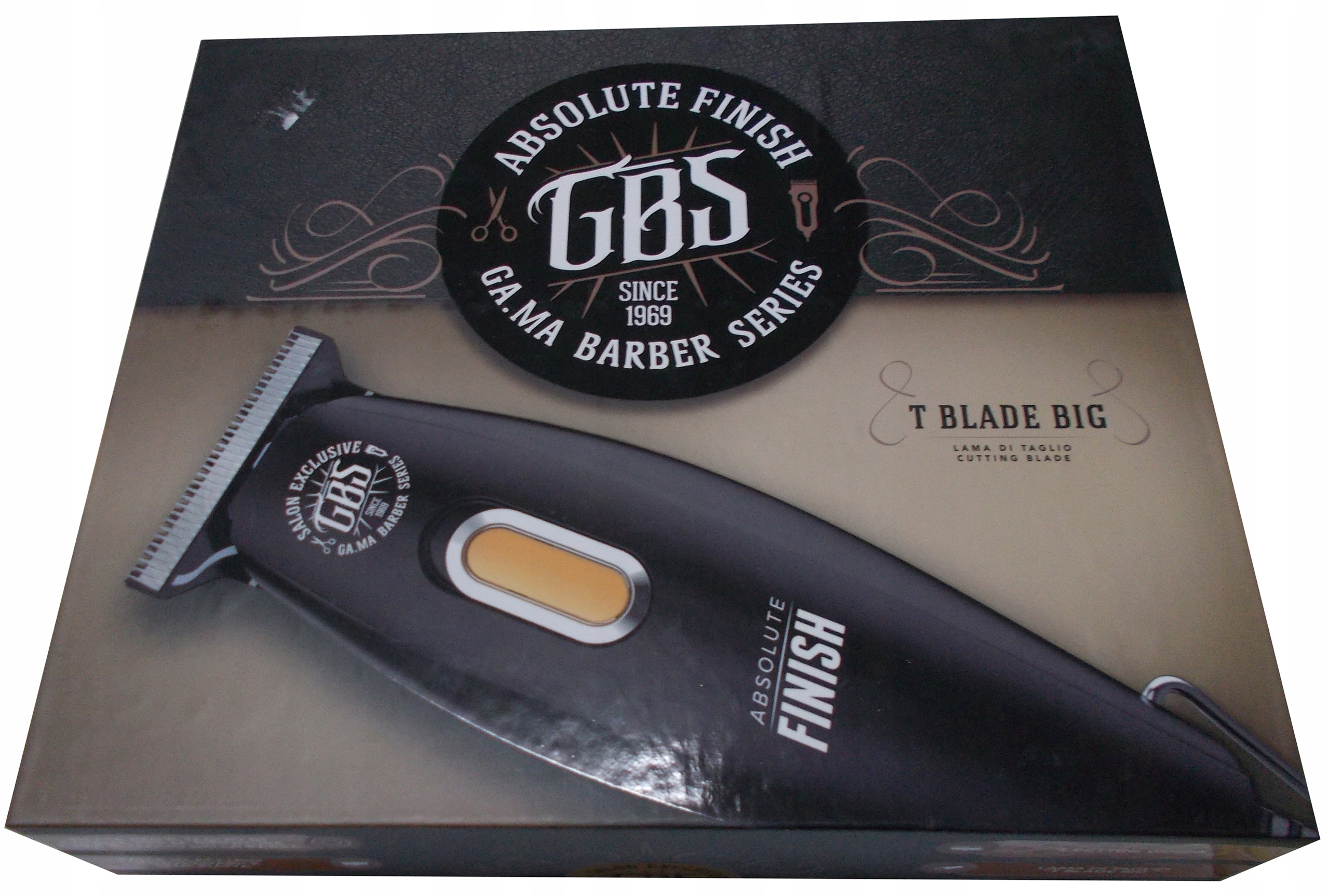Zastrihávač absolútnej povrchovej úpravy Ga.Ma Barber Series