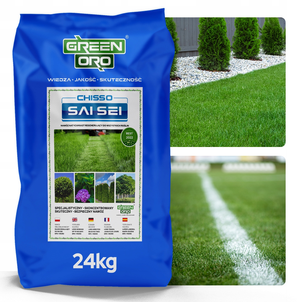 Green Oro Sai Sei regeneračné dusíkaté hnojivo 24 kg