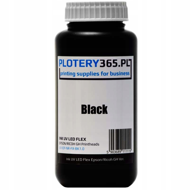 Flexibilný UV atrament pre Epson BLACK 1l