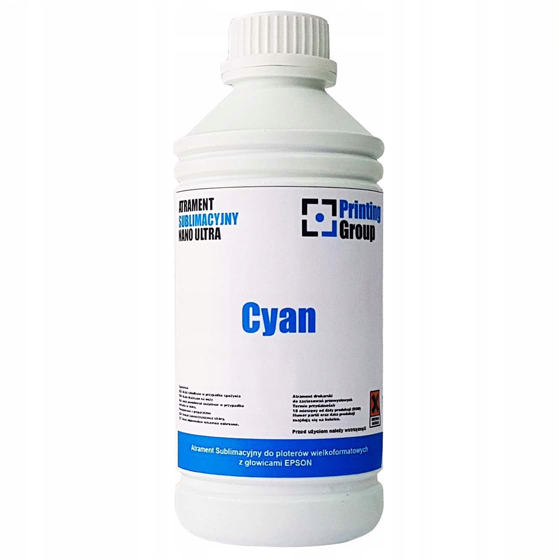 Sublimačný atrament CYAN 1000ml