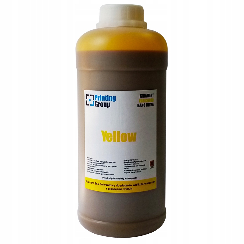 Atrament pre plotre EKO SOLWENT YELLOW