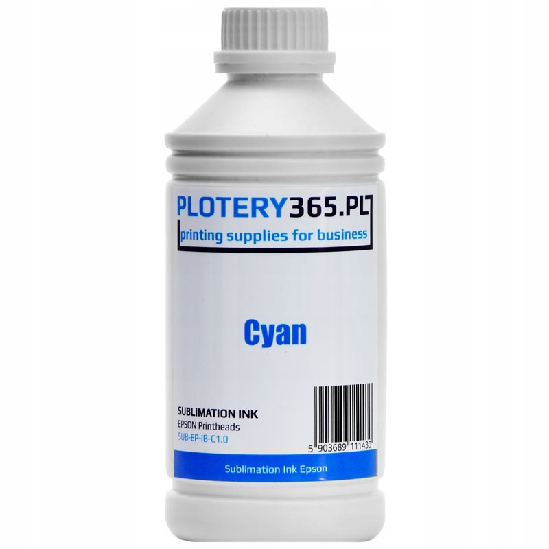 Atrament pre sublimačné tlačiarne pre EPSON Cyan