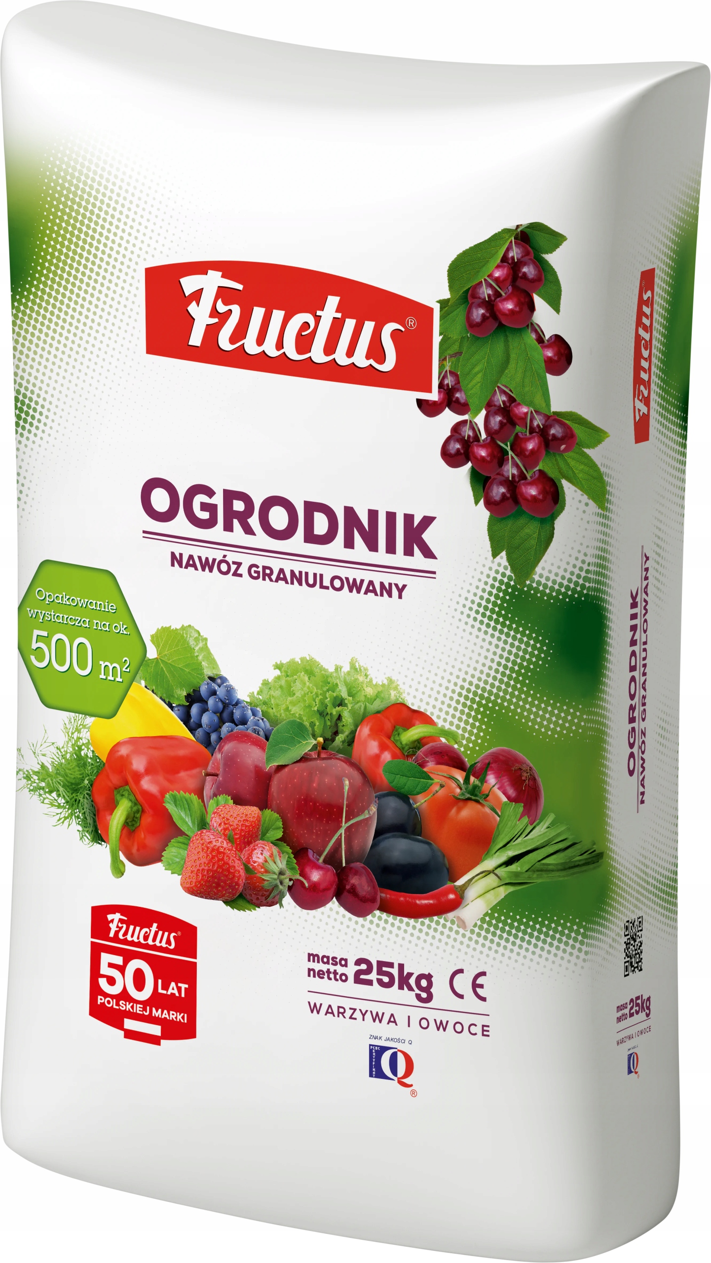 Fructus viaczložkové hnojivo granulát 25 kg