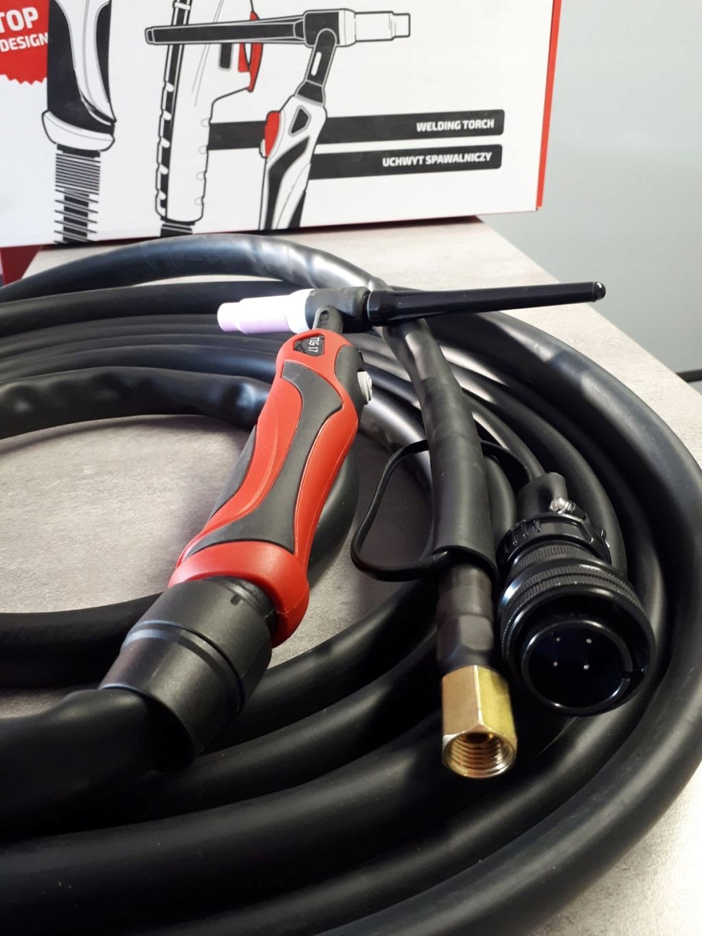 TIG horák SR-17 4m pre 4-pólové zariadenia KEMPPI