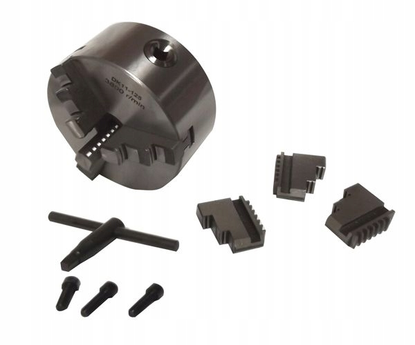3-čeľusťové skľučovadlo 125 mm DK-11 DIN6350