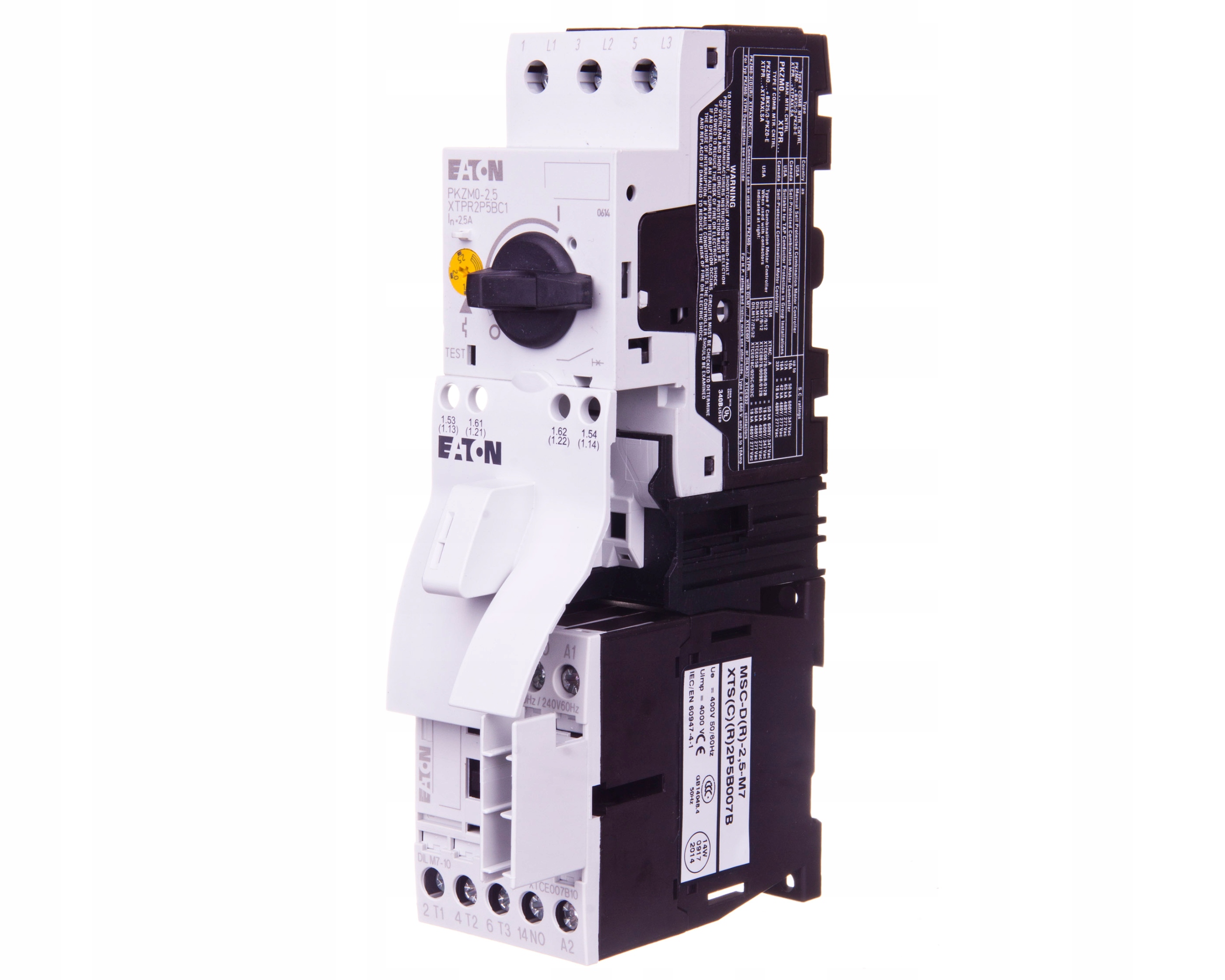 Štartovací systém 0,75kW 1,9A 230V MSC-D-2,5-M7 (230