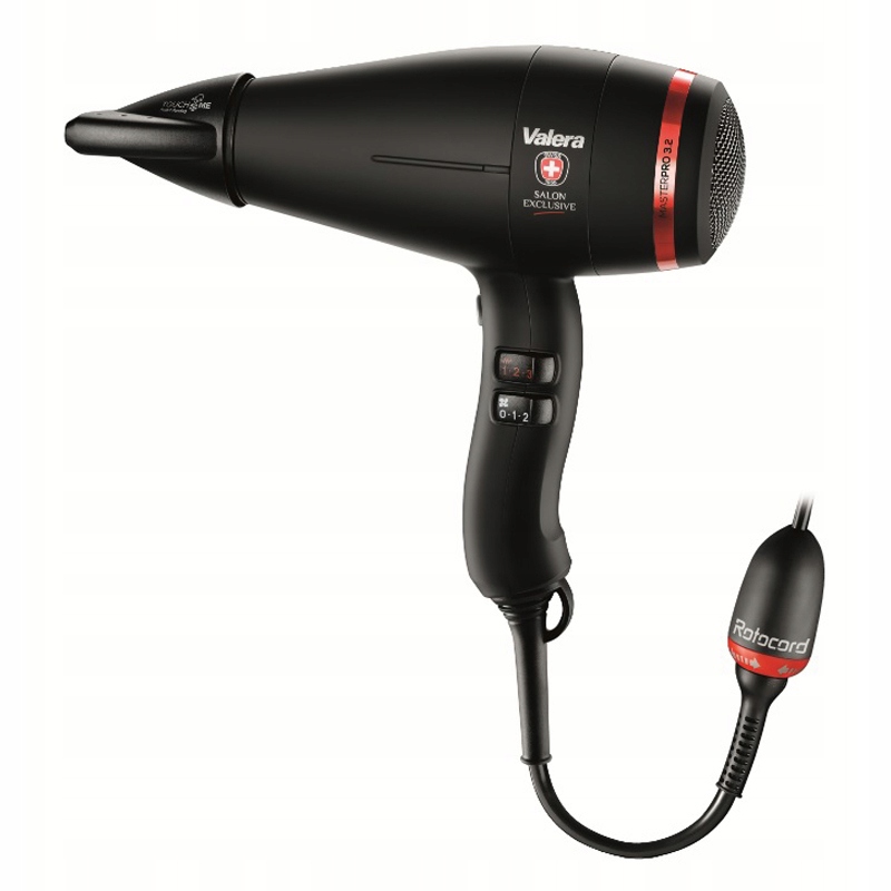 VALERA DRYER MASTERPRO 3.2 SOFT BLACK ROTOCORD