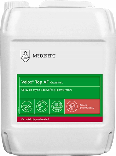 VELOX TOP AF 5L GRAPEFRUIT POVRCHOVÁ DEZINFEKCIA