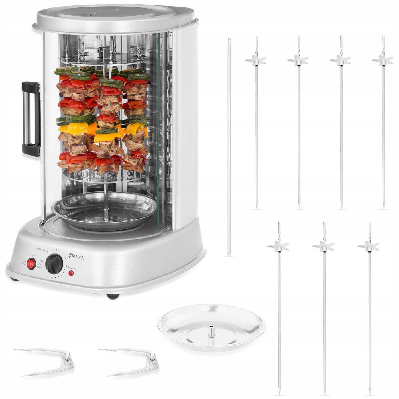 Stroj na kebab Royal Catering RCGV-1800-1