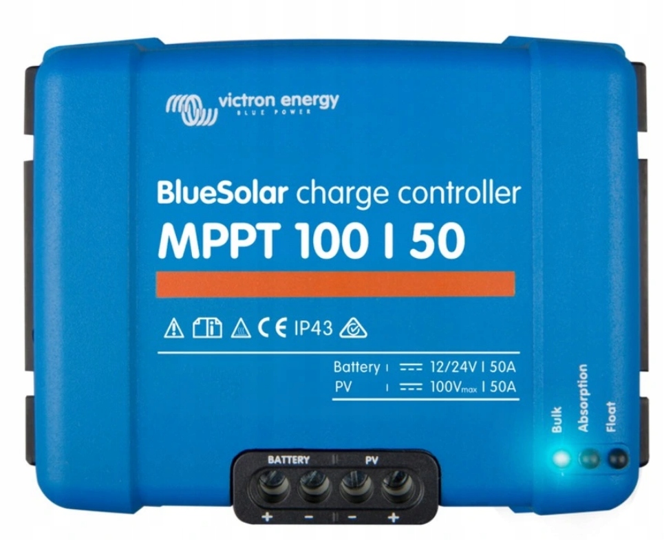 REGULÁTOR ENERGIE VICTRON Blue Solar MPPT 100/50