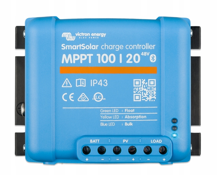 REGULÁTOR VICTRON MODRÝ SOLÁR MPPT 100/20 48V