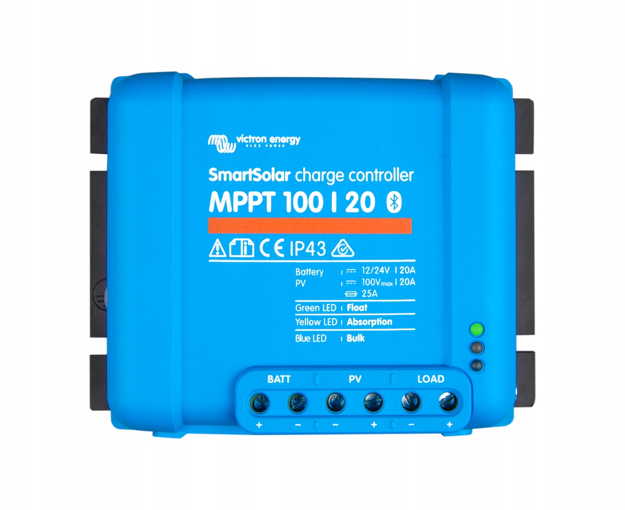 REGULÁTOR VICTRON SMART SOLAR MPPT 100/20 WIREBOX