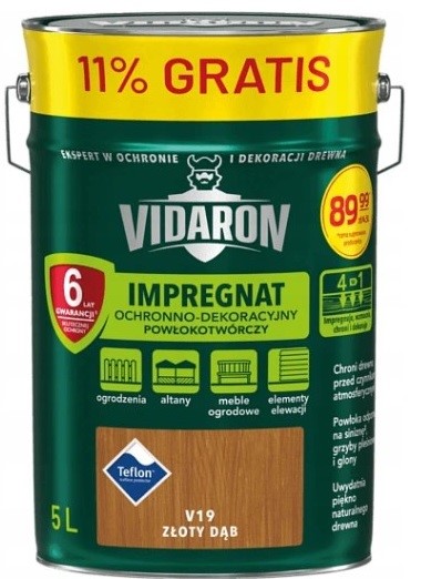 Vidaron Golden Oak V19 impregnácia 10 l