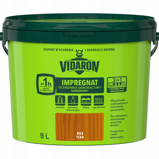 Vidaron impregnácia teakového dreva 9 l