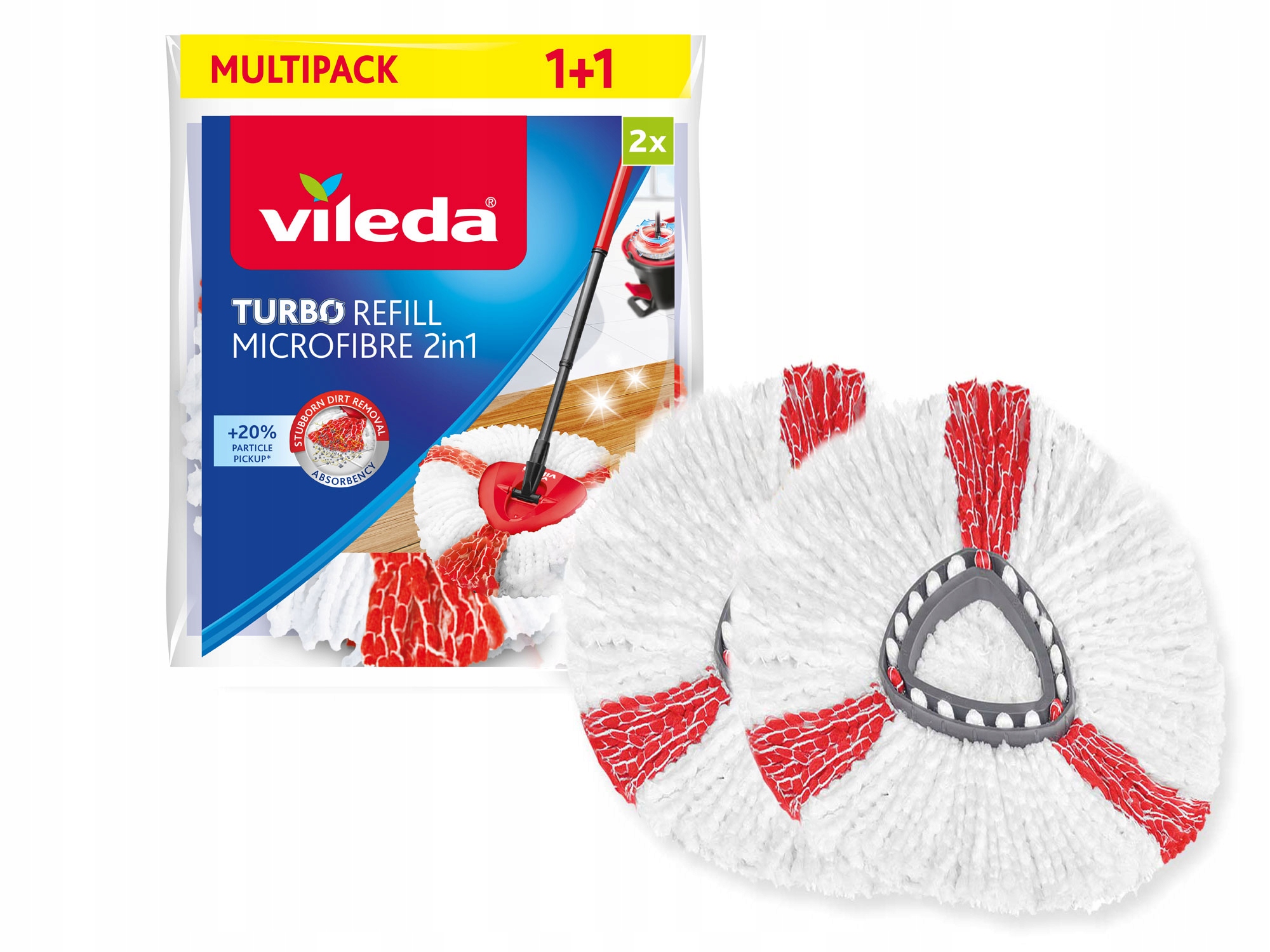 Vložka do rotačného mopu Vileda Easy Wring & Clean Turbo 2v1, 14 cm