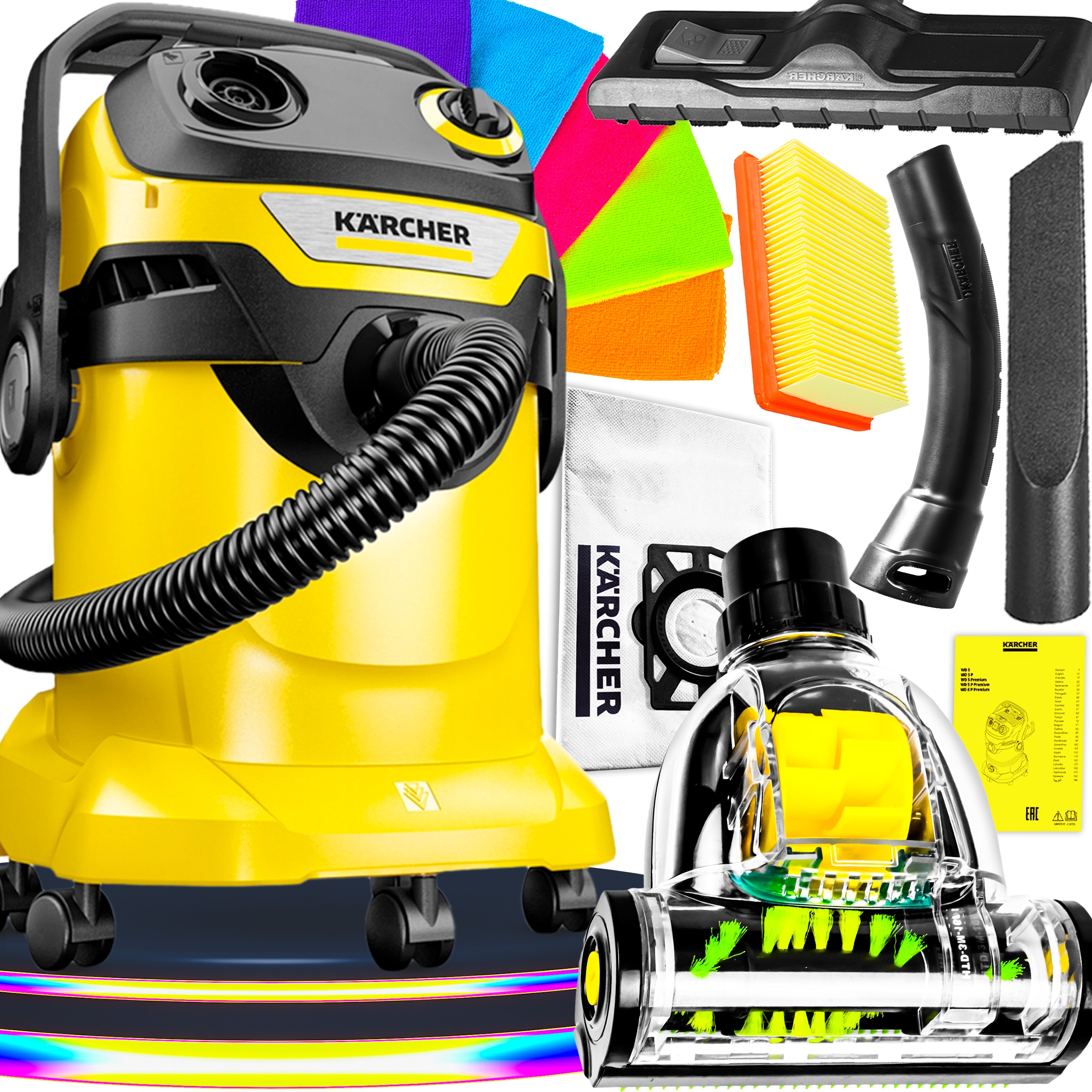 Priemyselný vysávač Kärcher WD 5 1.628-300.0 2000 W
