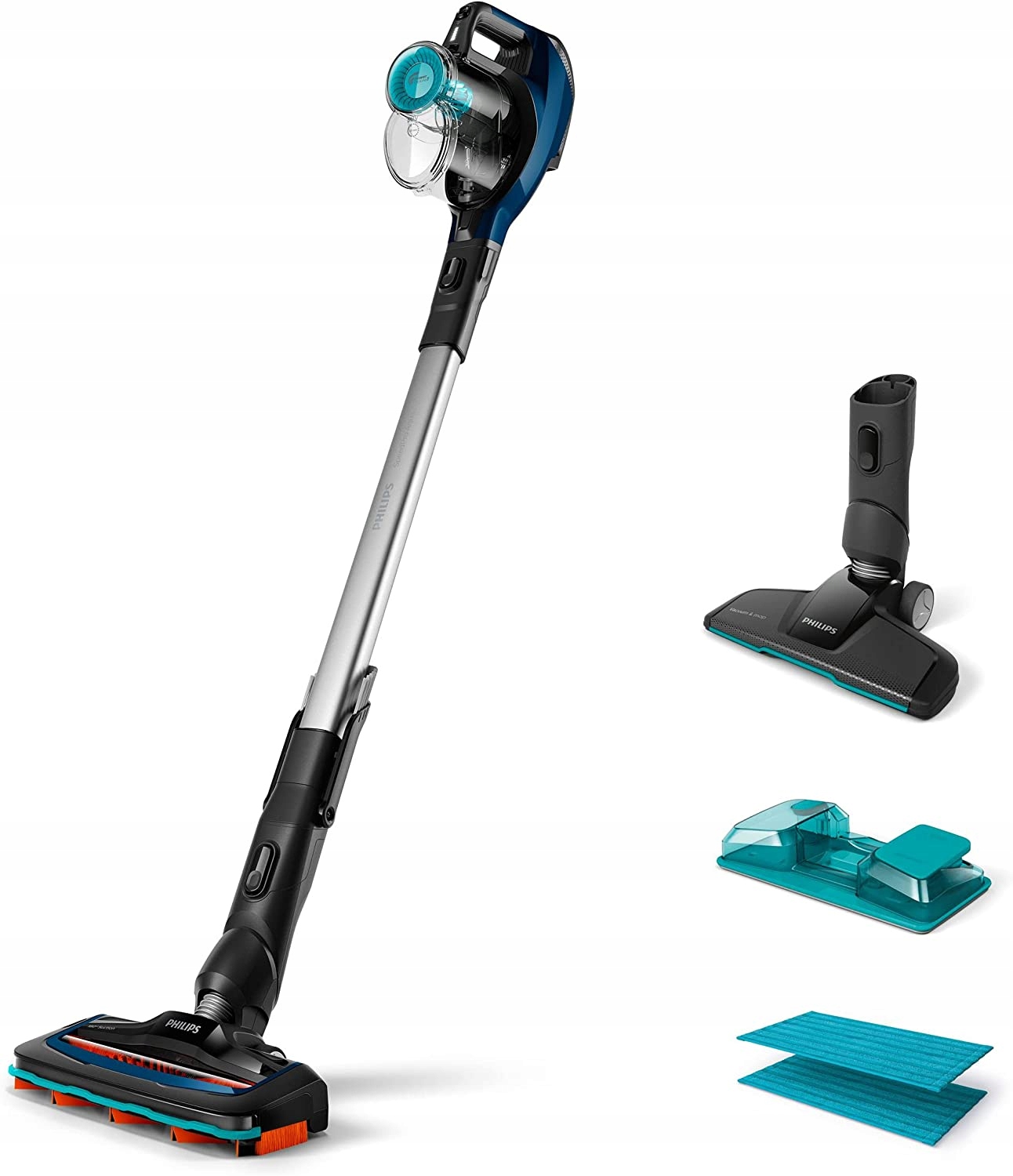 Philips SpeedPro Aqua FC6718/01 1000 W umývací vysávač, čierny