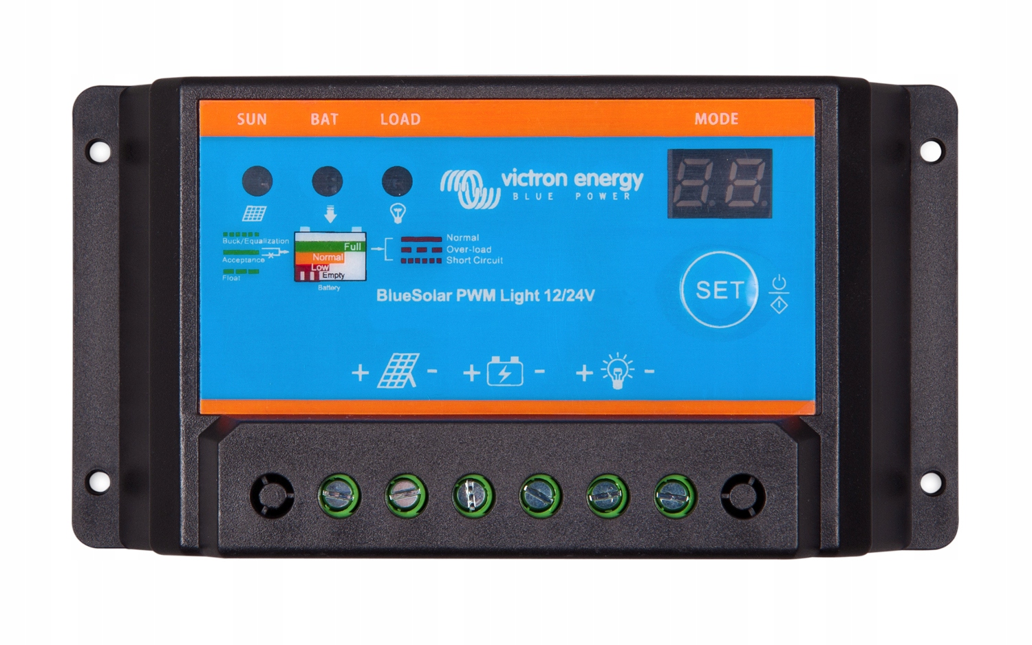 Regulátor energie Victron PWM svetlo 12V 24V 20A