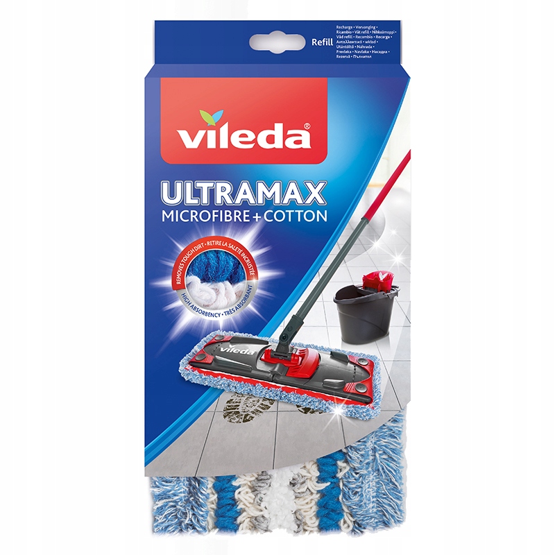 Vileda Ultramax vložka do mopu plochá 13 cm