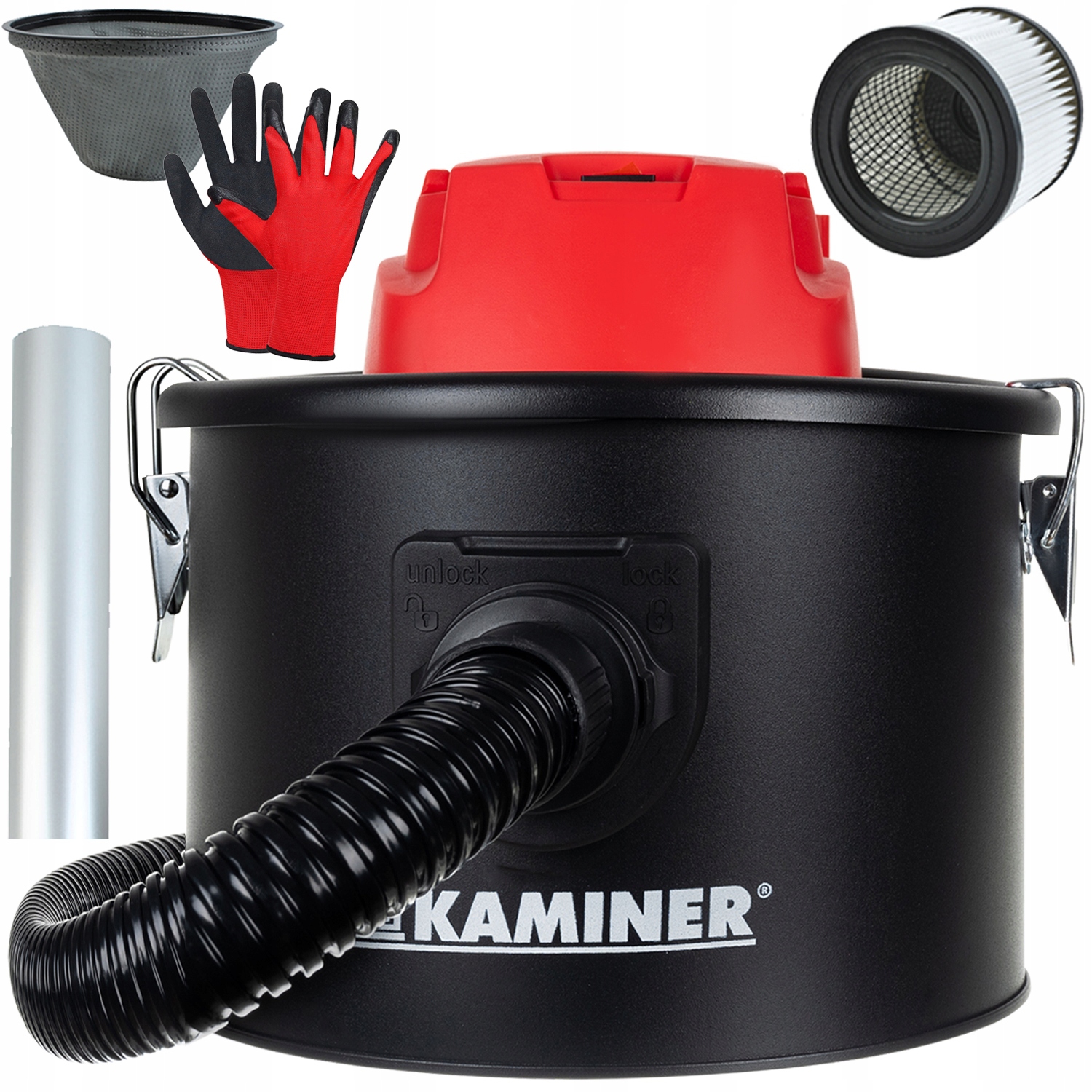 Kaminer odk008-10l 800 W priemyselný vysávač