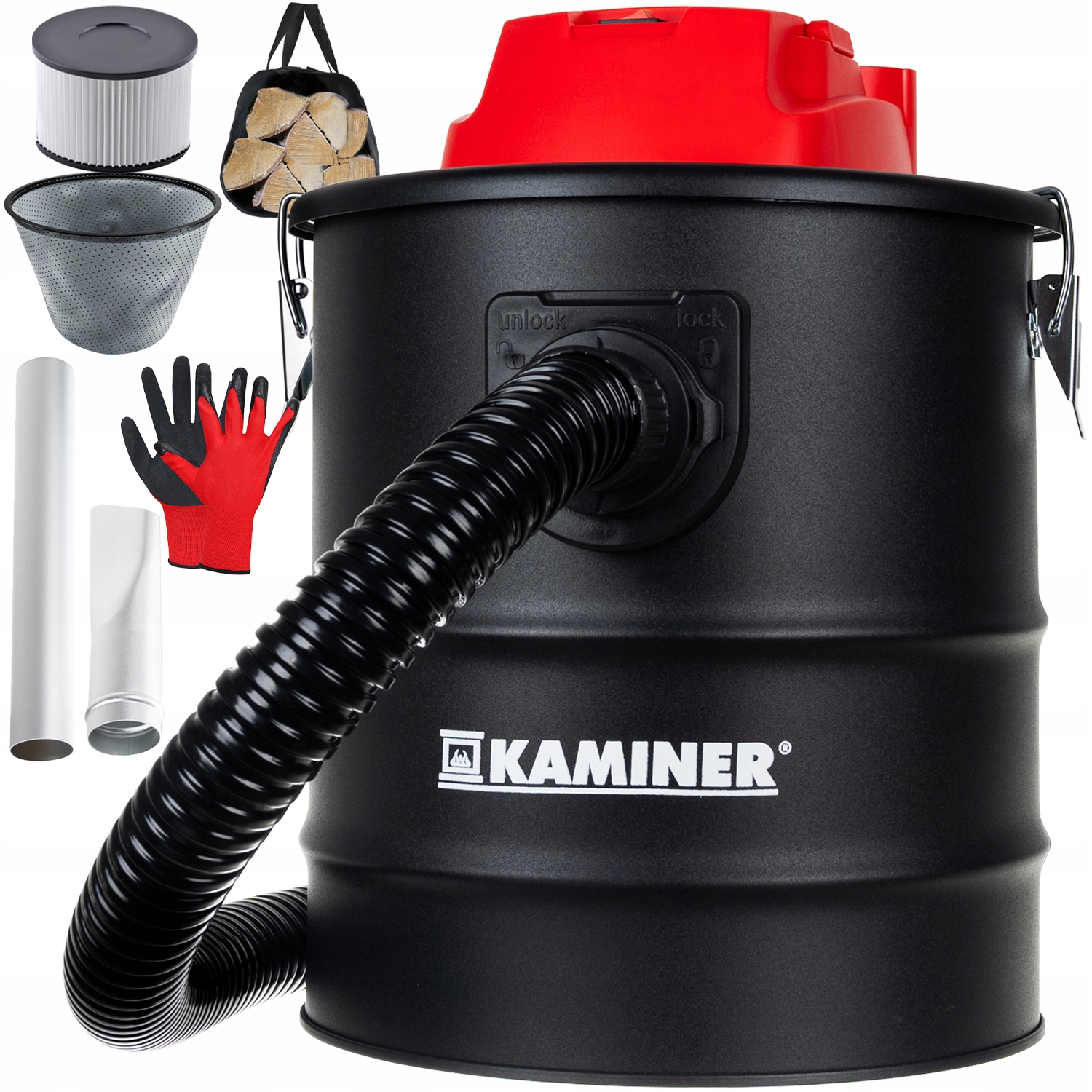 Kaminer ODK006-15L 1200 W priemyselný vysávač