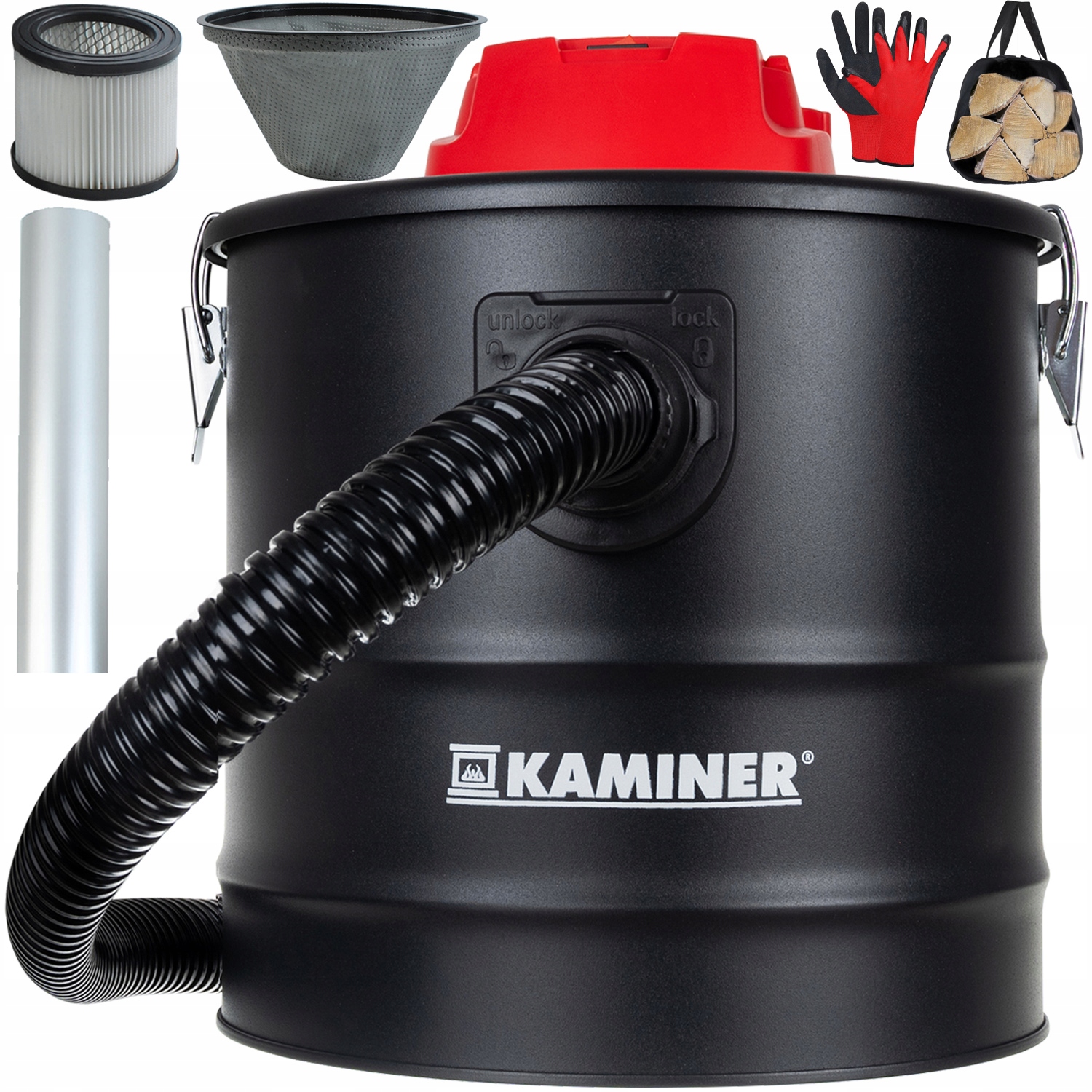 Priemyselný vysávač Kaminer Kominkowy 1200 W