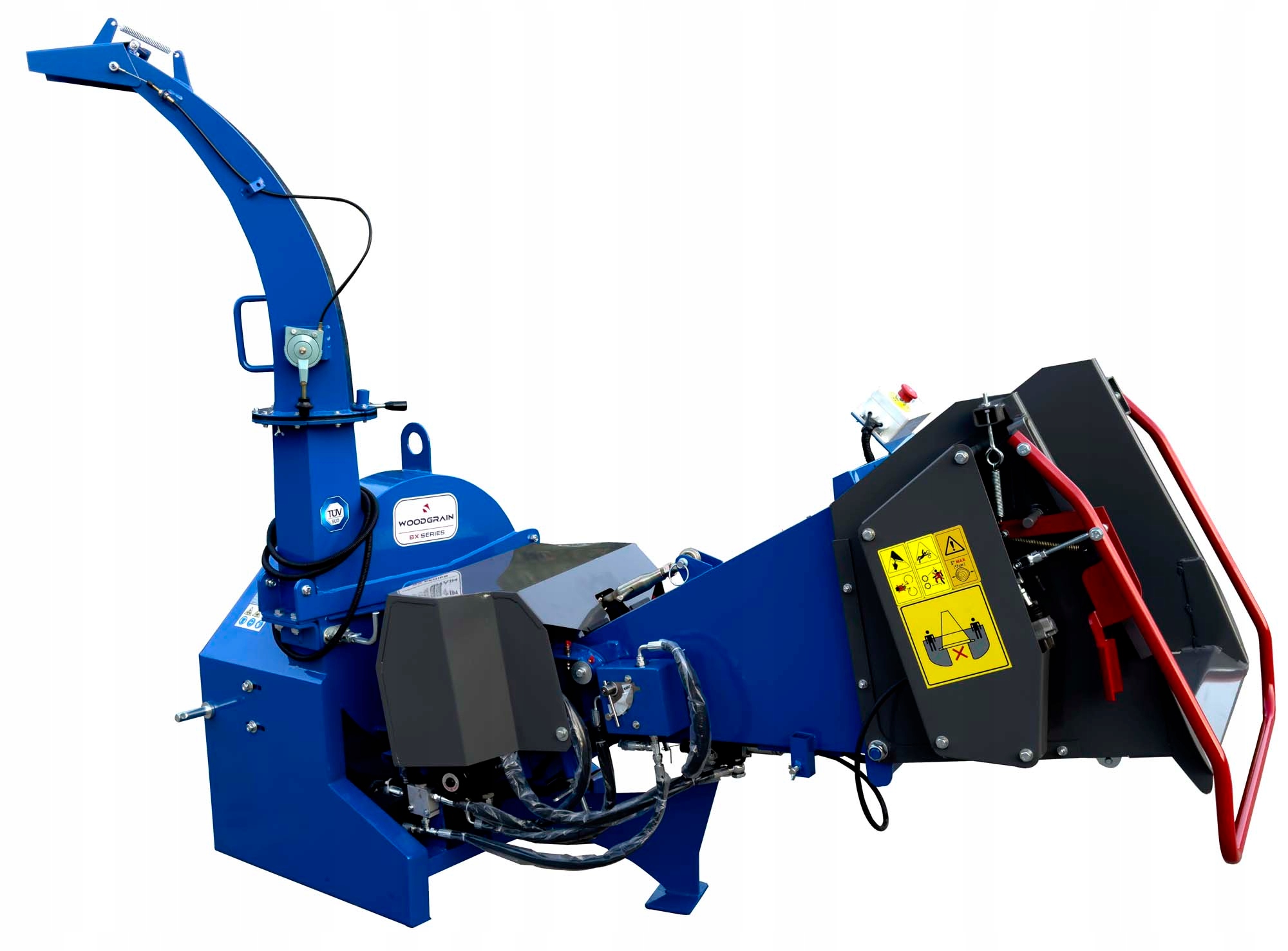 VÝKONNÝ KOTOUČOVÝ ŠKĽAPKOVAČ S VÝVODOVÝM KĽÚČOM PRE TRAKTOR, ODBOČOVACÍ ŠTIEPAČ BX52RS