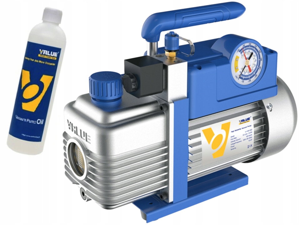novýValue V-I220-R32 olejový kompresor 0,2 l 0,01 bar