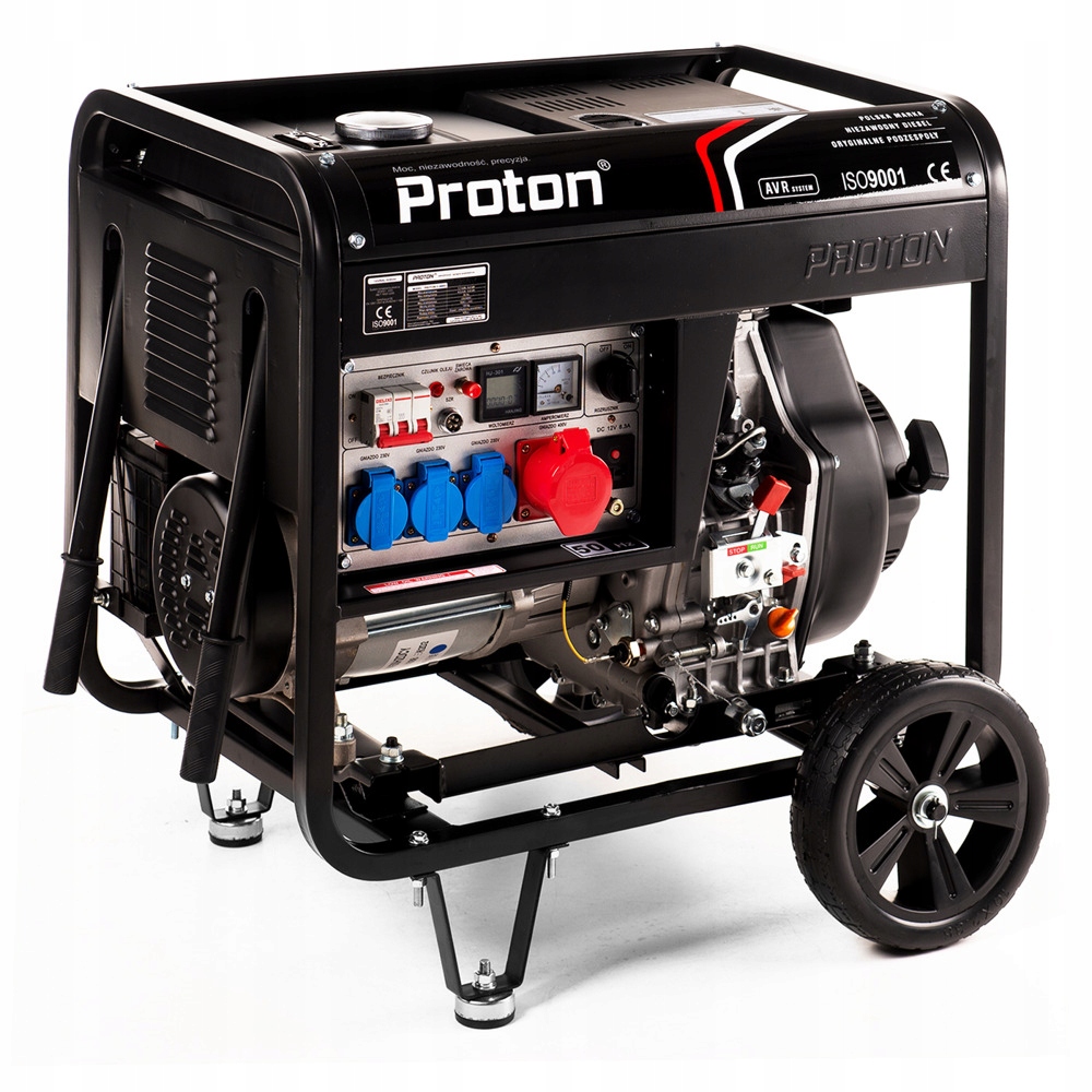 Prenosný trojfázový dieselový generátor Proton 6800 W