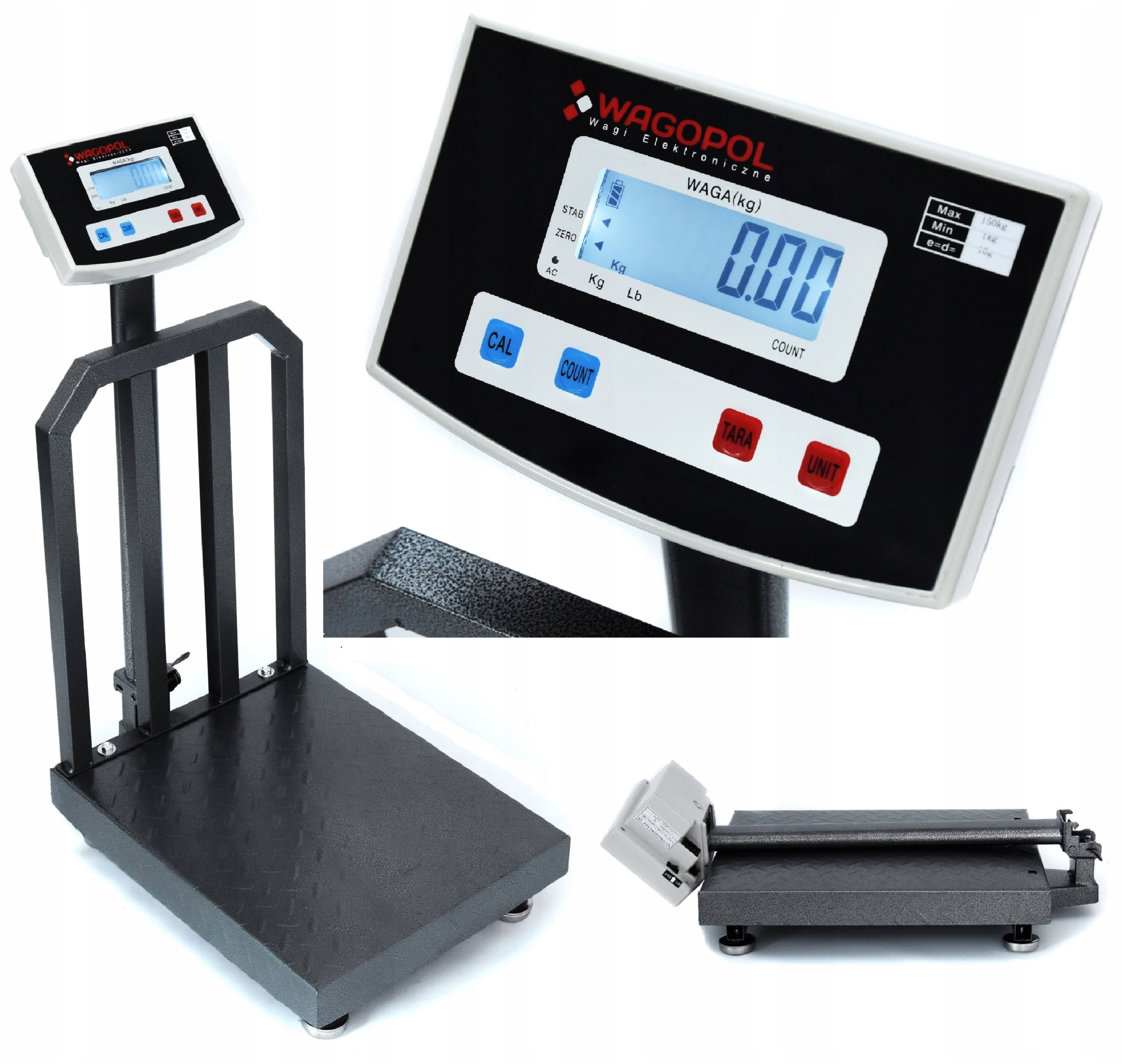 ELEKTRONICKÁ HMOTNOSŤ 150 KG / 10 g OBCHODNÁ PLATFORMA