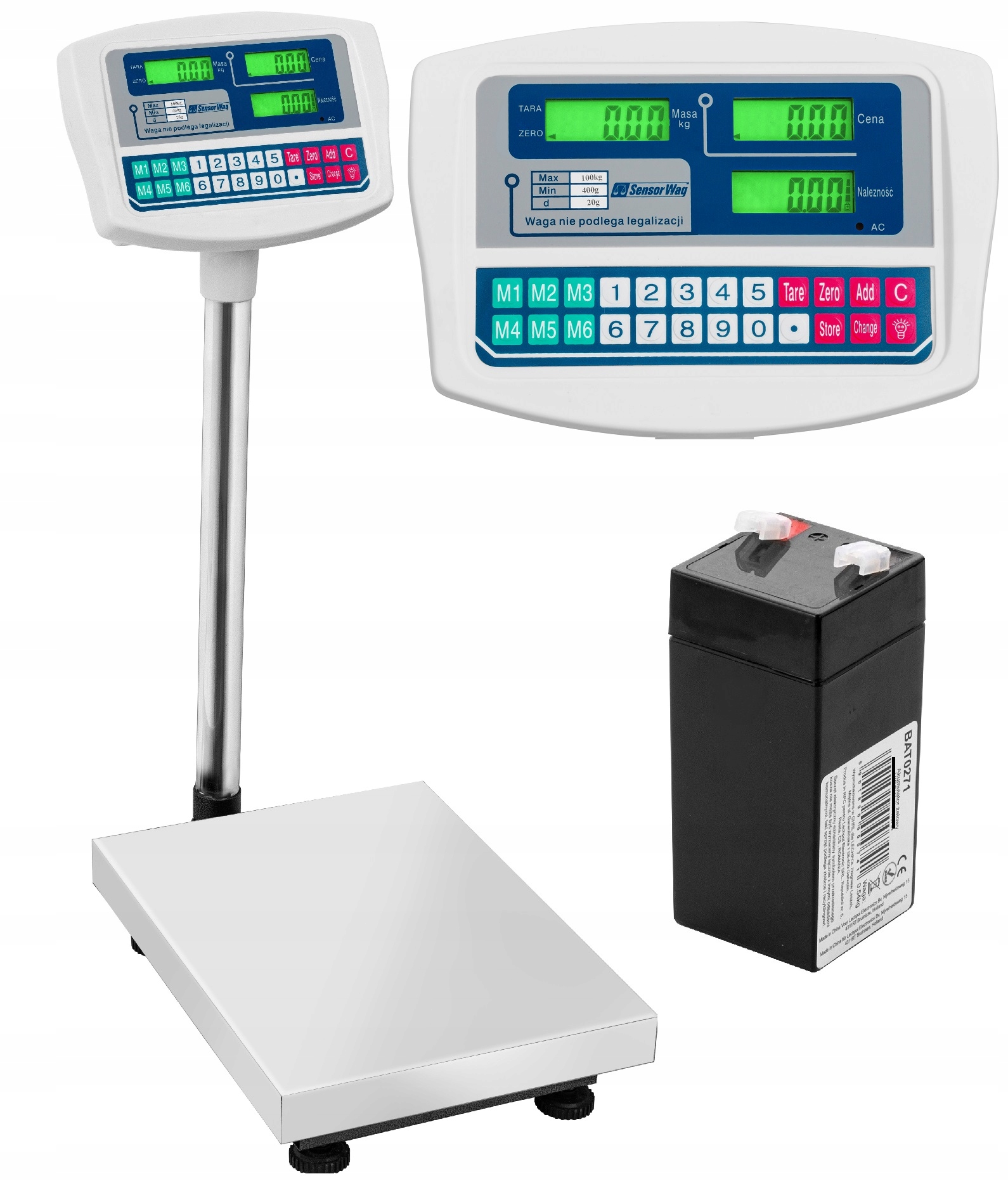 HMOTNOSŤ ELEKTRONICKÉHO OBCHODU 100kg / 20g