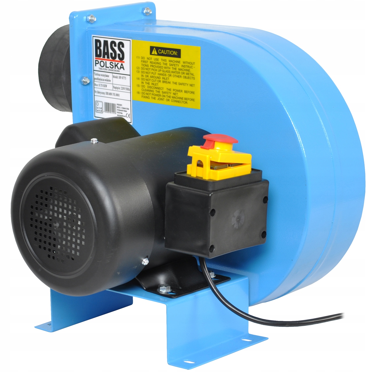 VENTILÁTOR VENTILÁTOR VÝFUKOVÝ ŠTÍPEK 1250 m3 / h