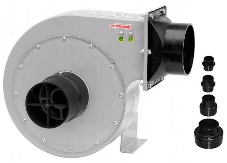 ČIPOVÝ VENTILÁTOR ČIPOVÝ ŠTÍP 1250 m3 / h 0,75kW