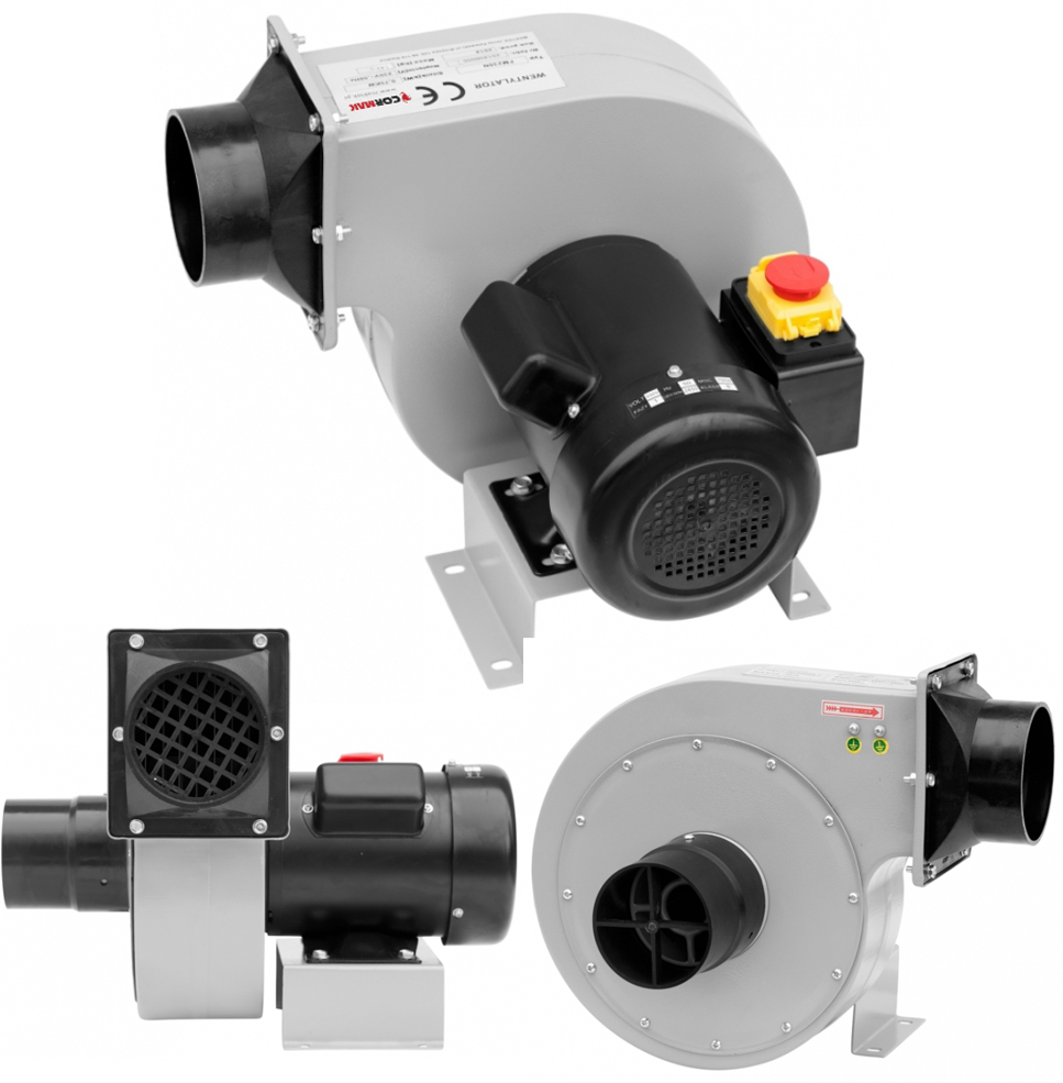 VENTILÁTOR CHIP TROCÍN 1 250 m3 / h CORMAK