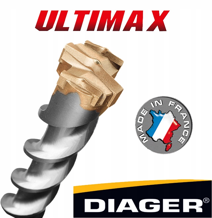 Diager 166D24L0540 vrták do betónu 24x540 mm