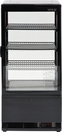 CHLADENÝ VÝKLAD 78L 42x38x96 ČIERNY YG-05056