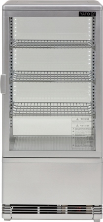 CHLADENÝ VÝKLAD 78L 42x38x96 SILVER YG-05057
